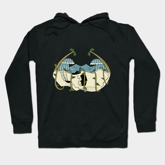 Skull Island Hoodie by cufives